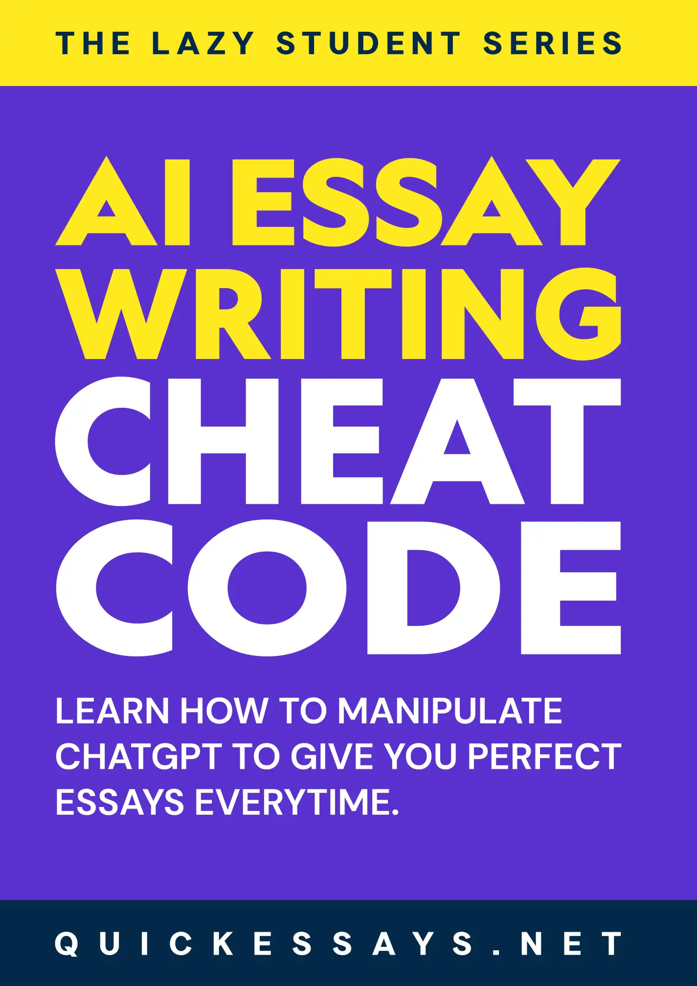 The lazy student's AI essay writing cheat code